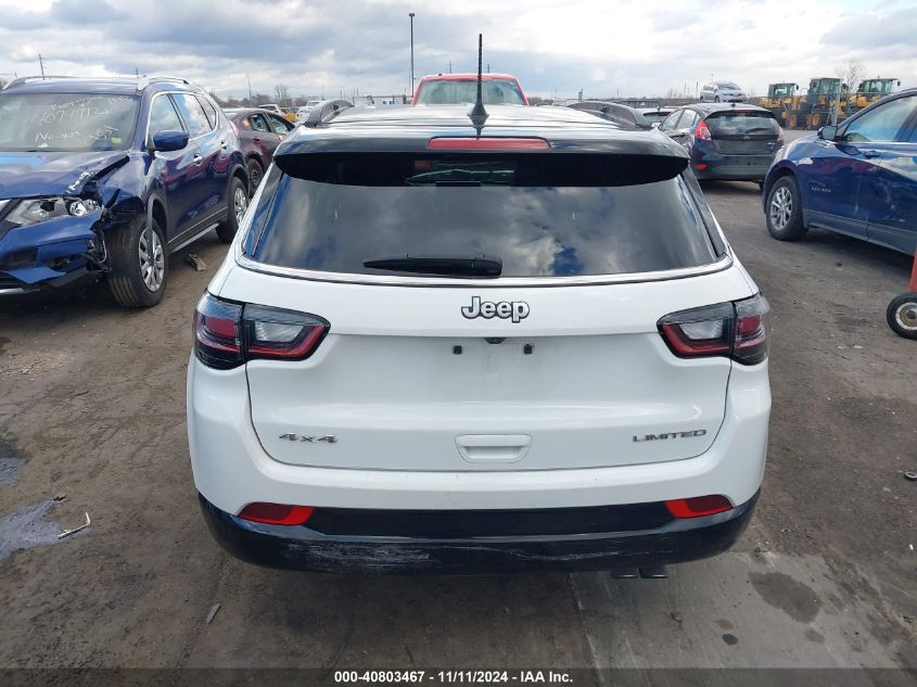 2022 Jeep Compass Limited 4X4 VIN: 3C4NJDCBXNT165541 Lot: 40803467