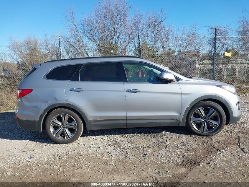 2013 Hyundai Santa Fe Limited VIN: KM8SRDHF8DU014009 Lot: 40803477