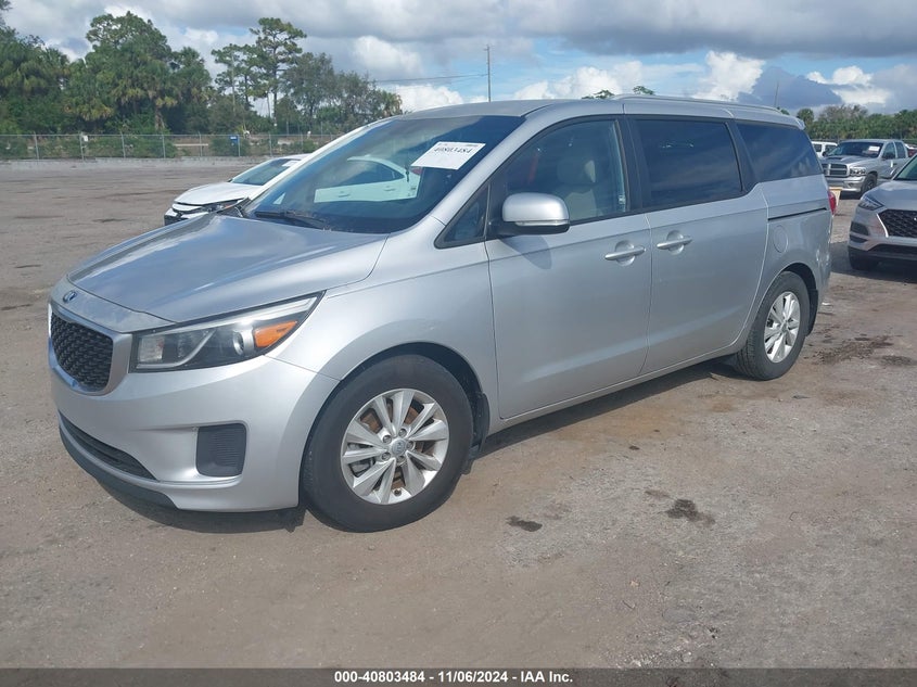 2016 KIA SEDONA LX - KNDMB5C12G6198066