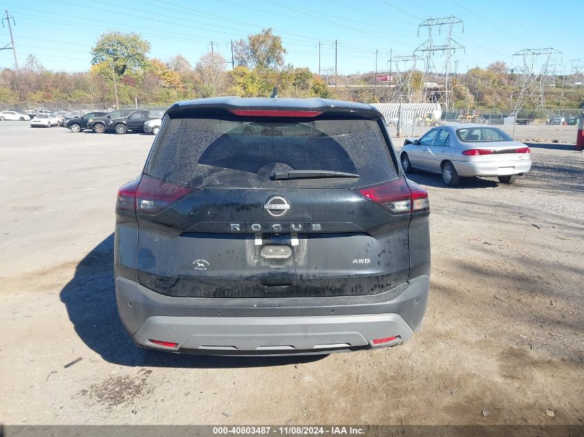 2023 Nissan Rogue S Intelligent Awd VIN: 5N1BT3ABXPC937153 Lot: 40803487