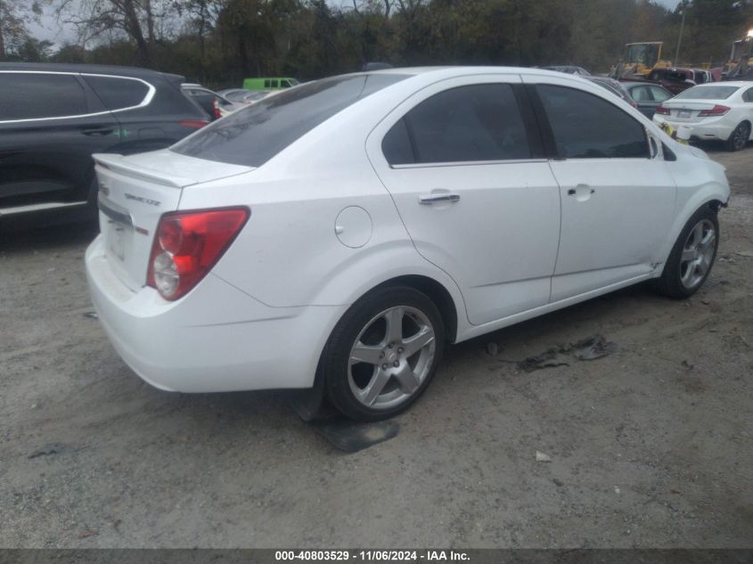 VIN 1G1JE5SBXG4151537 2016 Chevrolet Sonic, Ltz Auto no.4