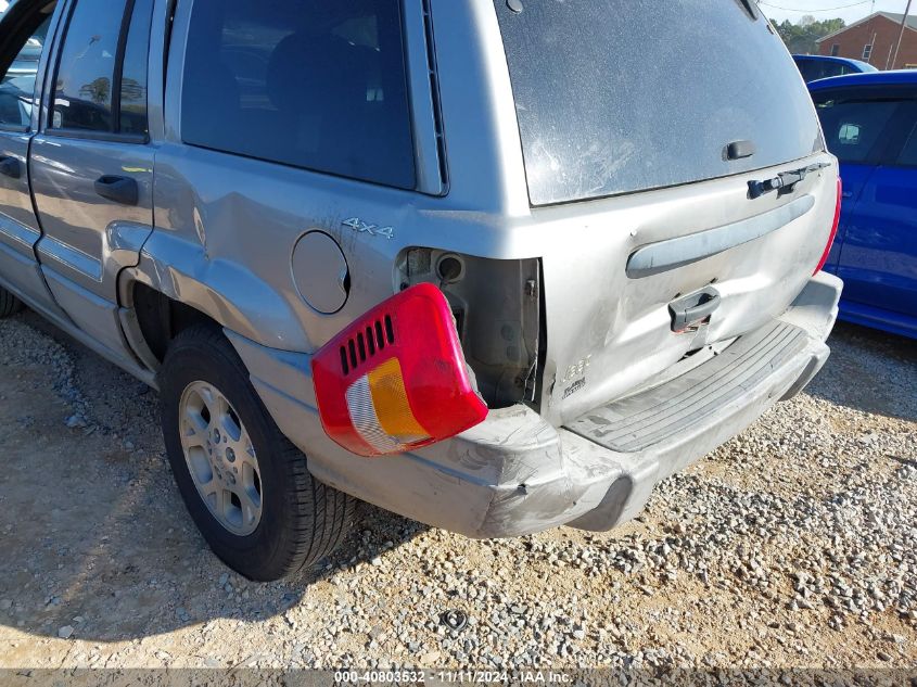 2000 Jeep Grand Cherokee Laredo VIN: 1J4GW48S9YC123374 Lot: 40803532