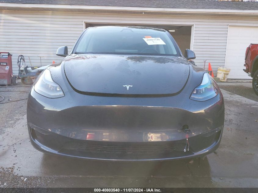 2024 Tesla Model Y Long Range Dual Motor All-Wheel Drive VIN: 7SAYGDEE9RA249728 Lot: 40803540