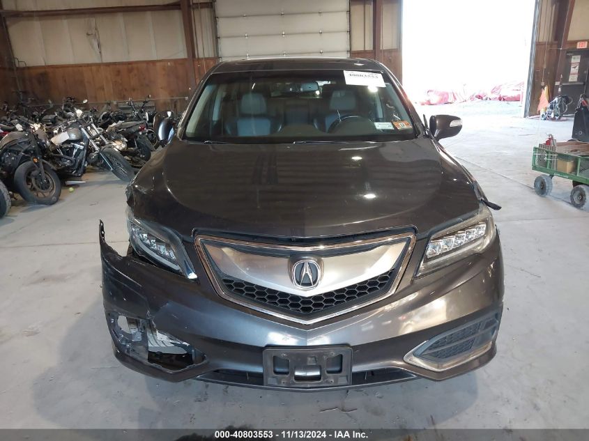 2016 Acura Rdx Acurawatch Plus Package VIN: 5J8TB4H34GL013910 Lot: 40803553