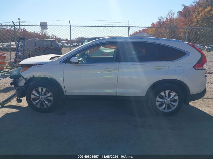 2014 Honda Cr-V Ex-L VIN: 5J6RM3H72EL014092 Lot: 40803557