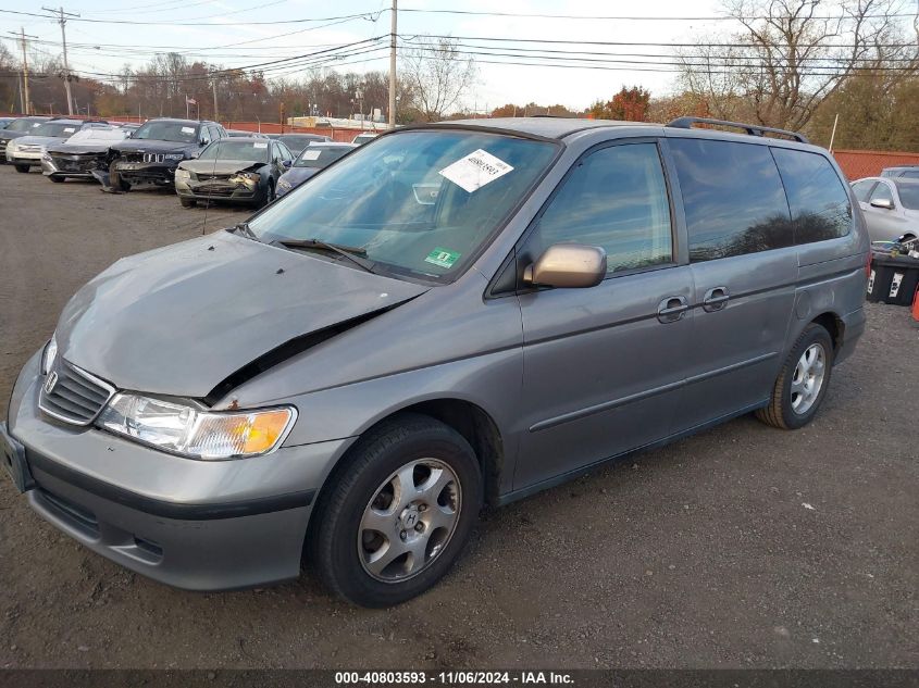 2000 Honda Odyssey Ex VIN: 2HKRL1860YH606460 Lot: 40803593