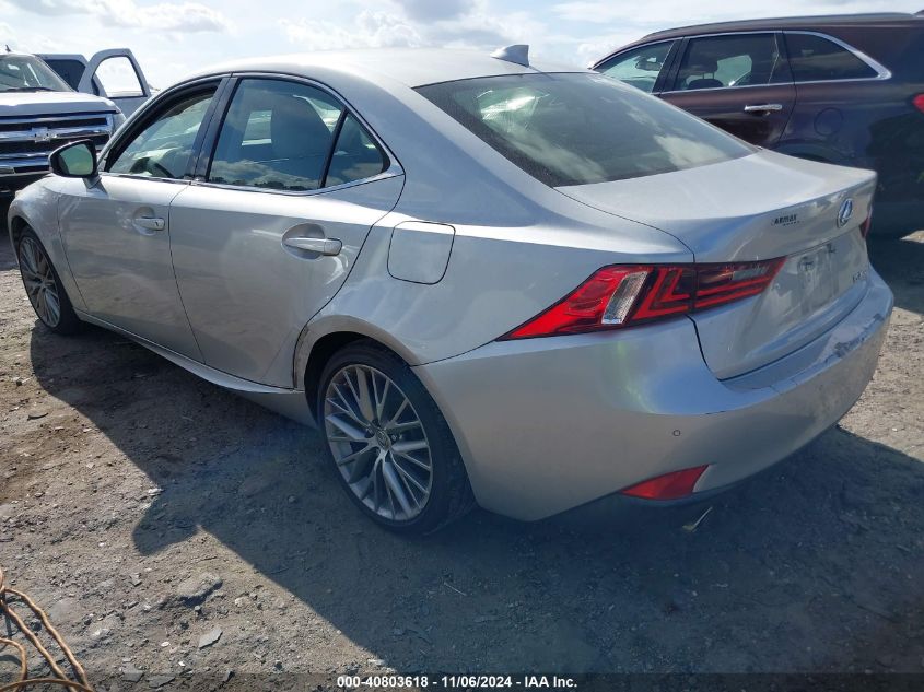 VIN JTHBA1D20G5024365 2016 Lexus IS, 200T no.3