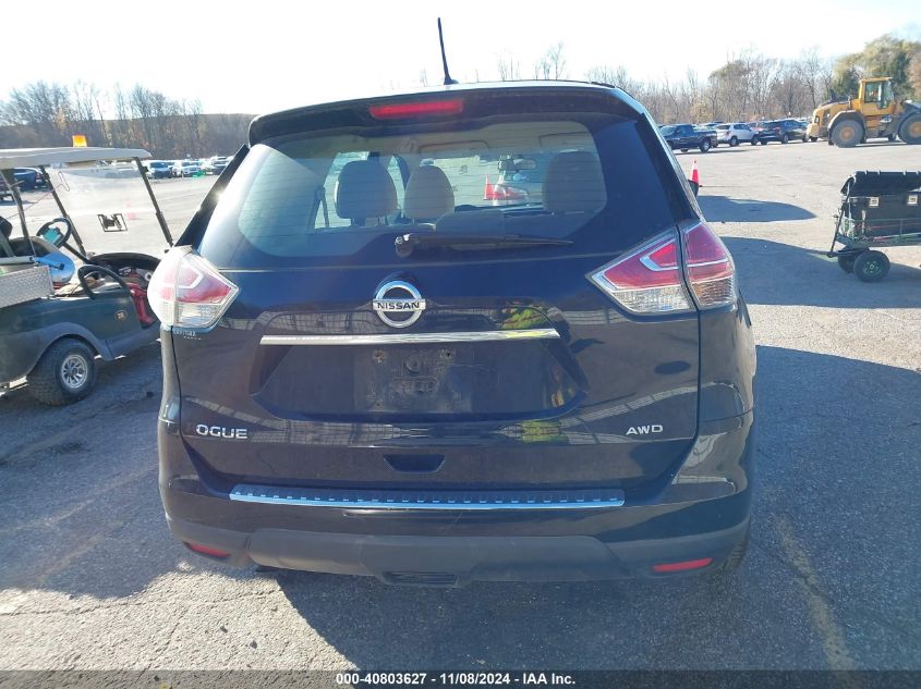 2016 Nissan Rogue S VIN: 5N1AT2MV3GC813012 Lot: 40803627