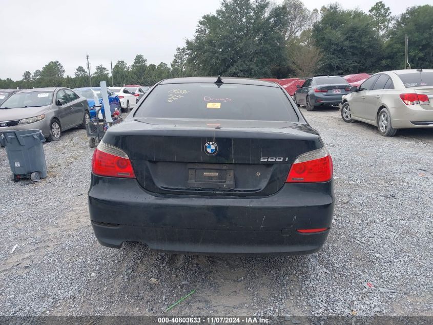 2010 BMW 5 Series 528I VIN: WBANU5C5XAC129522 Lot: 40803633