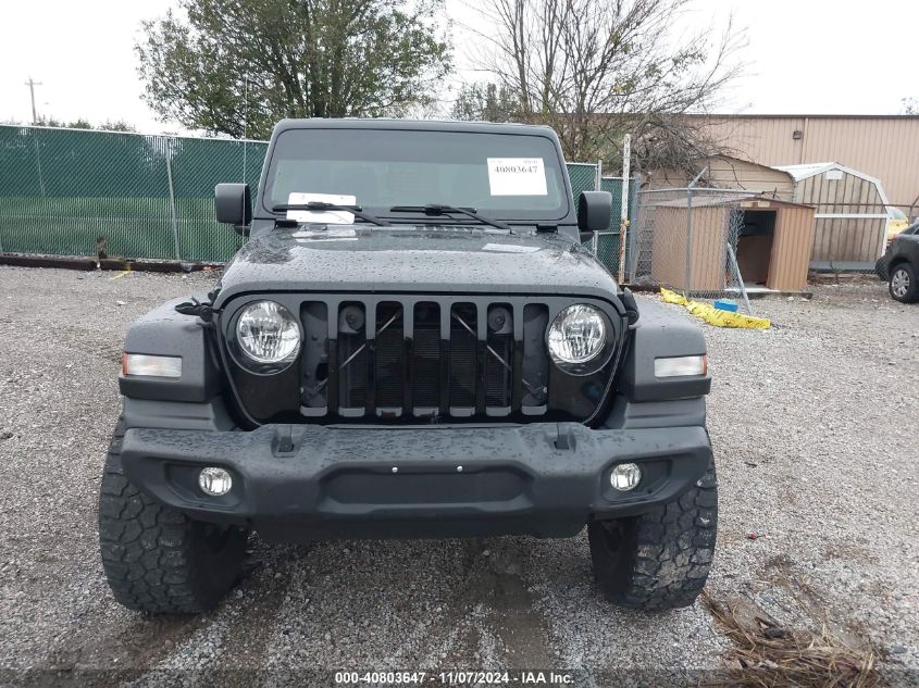 2020 Jeep Gladiator Sport S 4X4 VIN: 1C6HJTAGXLL119665 Lot: 40803647