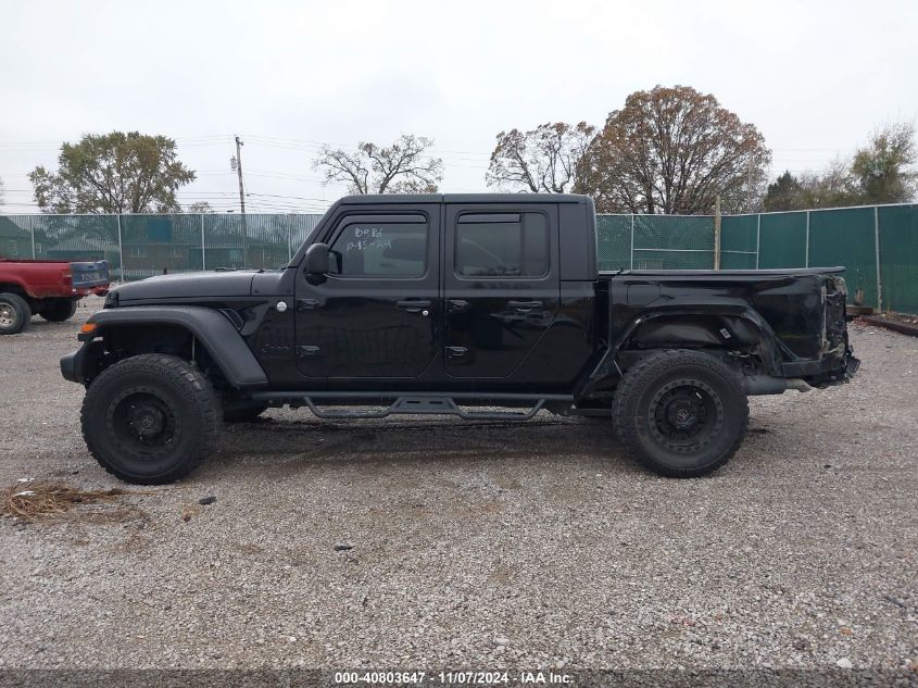 2020 Jeep Gladiator Sport S 4X4 VIN: 1C6HJTAGXLL119665 Lot: 40803647