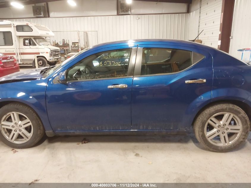 2012 DODGE AVENGER VIN: 1C3CDZCB2CN148715