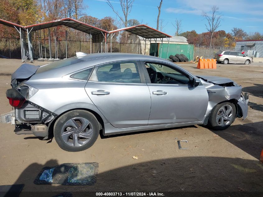 2019 Honda Insight Lx VIN: 19XZE4F11KE021904 Lot: 40803713