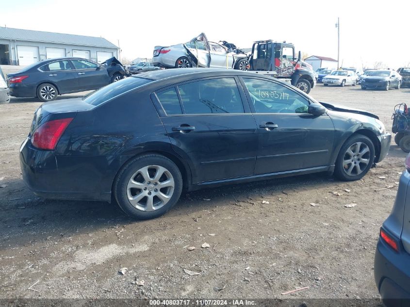 2007 Nissan Maxima 3.5 Sl VIN: 1N4BA41E97C852949 Lot: 40803717