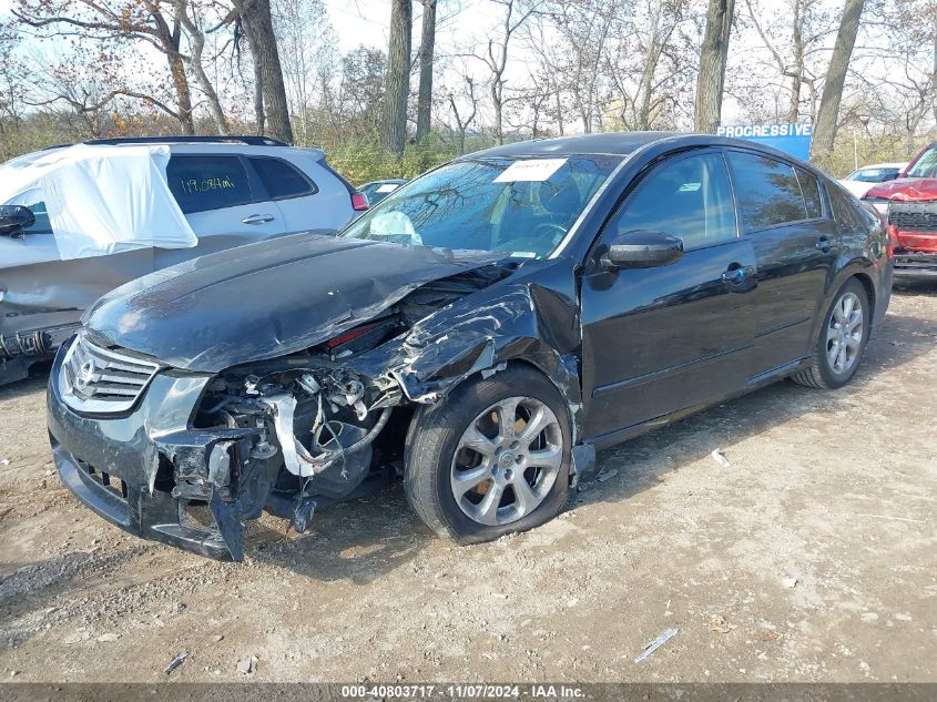 2007 Nissan Maxima 3.5 Sl VIN: 1N4BA41E97C852949 Lot: 40803717