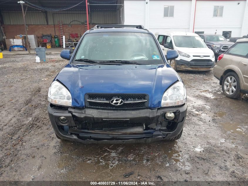 2006 Hyundai Tucson Gls/Limited VIN: KM8JN12DX6U290210 Lot: 40803729