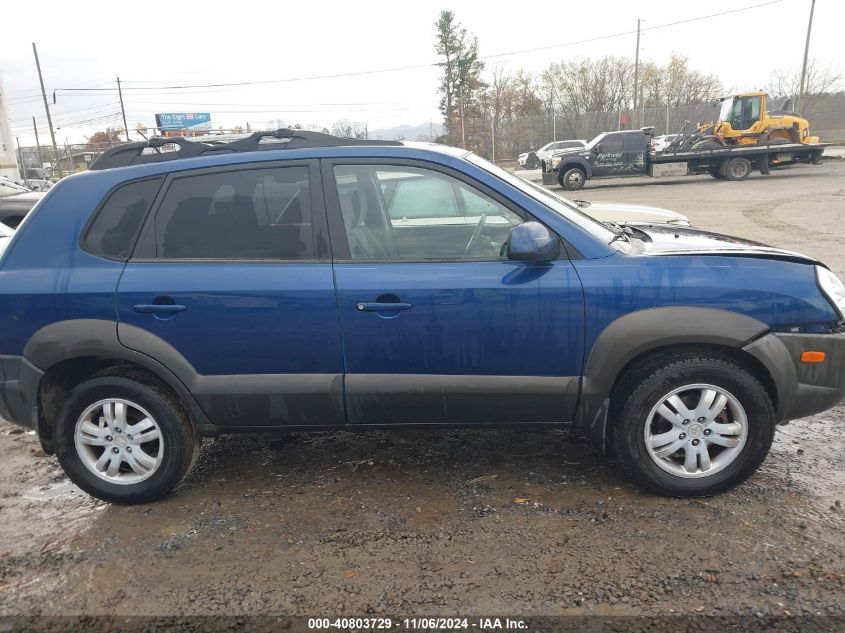 2006 Hyundai Tucson Gls/Limited VIN: KM8JN12DX6U290210 Lot: 40803729