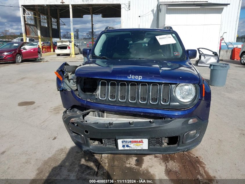 2017 Jeep Renegade Latitude VIN: ZACCJBBB6HPG30051 Lot: 40803736