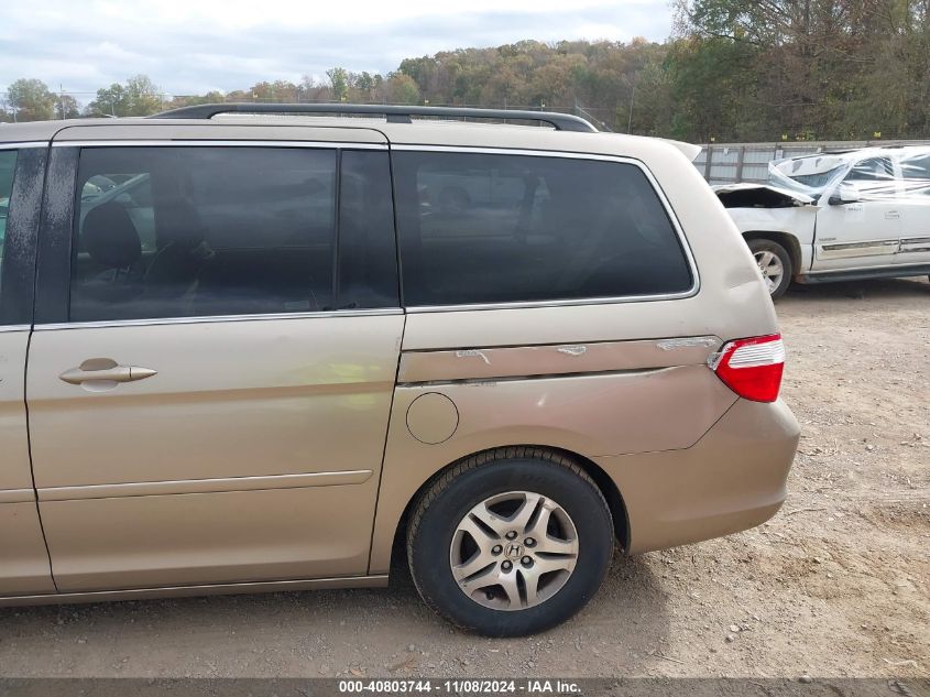 2005 Honda Odyssey Ex-L VIN: 5FNRL38705B052867 Lot: 40803744