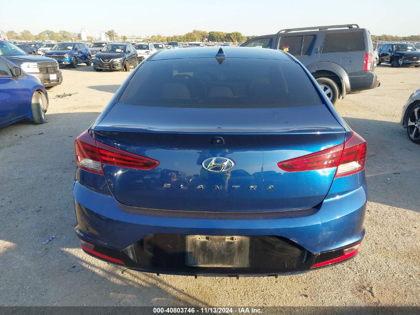 2019 Hyundai Elantra Sel VIN: 5NPD84LF3KH408600 Lot: 40803746