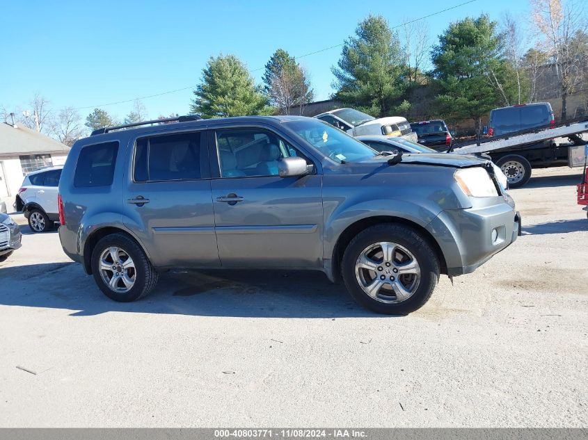 2011 Honda Pilot Ex-L VIN: 5FNYF4H60BB029875 Lot: 40803771