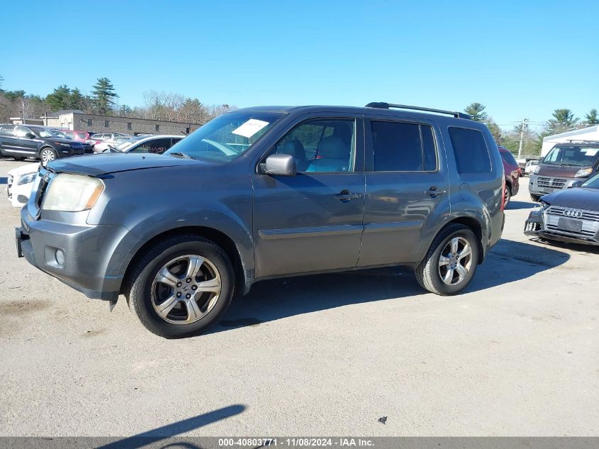 2011 Honda Pilot Ex-L VIN: 5FNYF4H60BB029875 Lot: 40803771