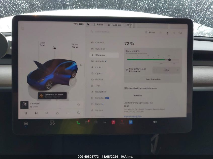 2022 TESLA MODEL Y - 7SAYGDEE2NA004473