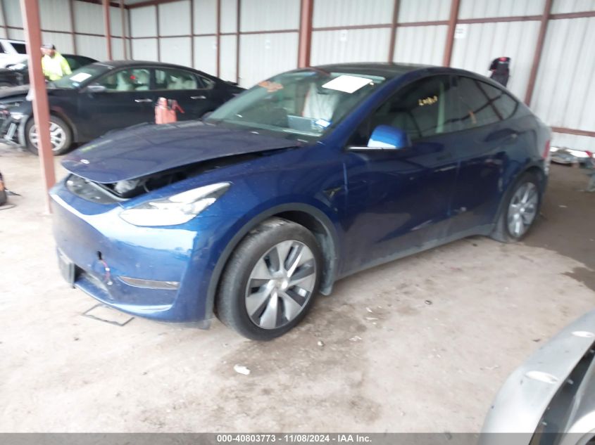 2022 TESLA MODEL Y - 7SAYGDEE2NA004473