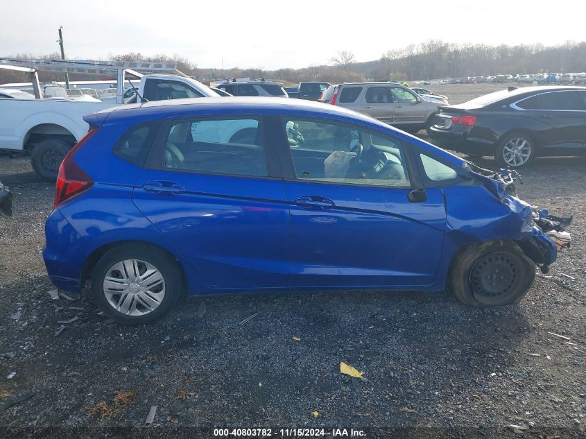 2018 Honda Fit Lx VIN: 3HGGK5H54JM704756 Lot: 40803782