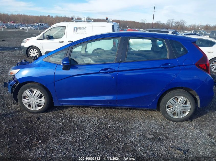 2018 Honda Fit Lx VIN: 3HGGK5H54JM704756 Lot: 40803782