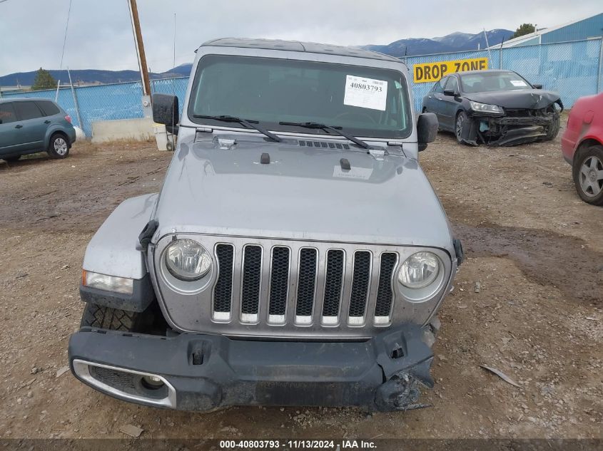 2019 Jeep Wrangler Unlimited Sahara 4X4 VIN: 1C4HJXEG0KW552922 Lot: 40803793