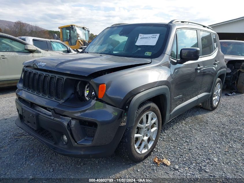 2021 Jeep Renegade Latitude Fwd VIN: ZACNJCBB1MPM73230 Lot: 40803799