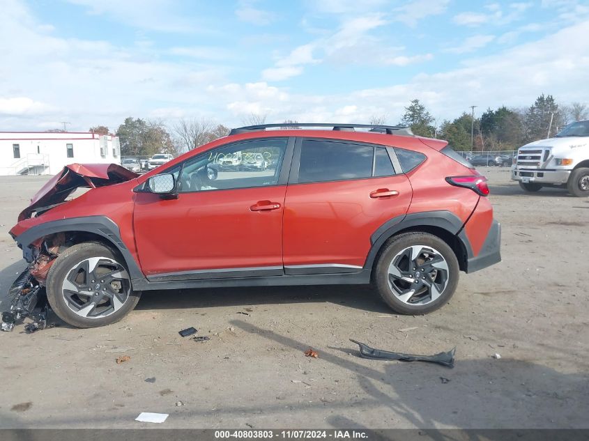 2024 Subaru Crosstrek Limited VIN: 4S4GUHM6XR3703046 Lot: 40803803