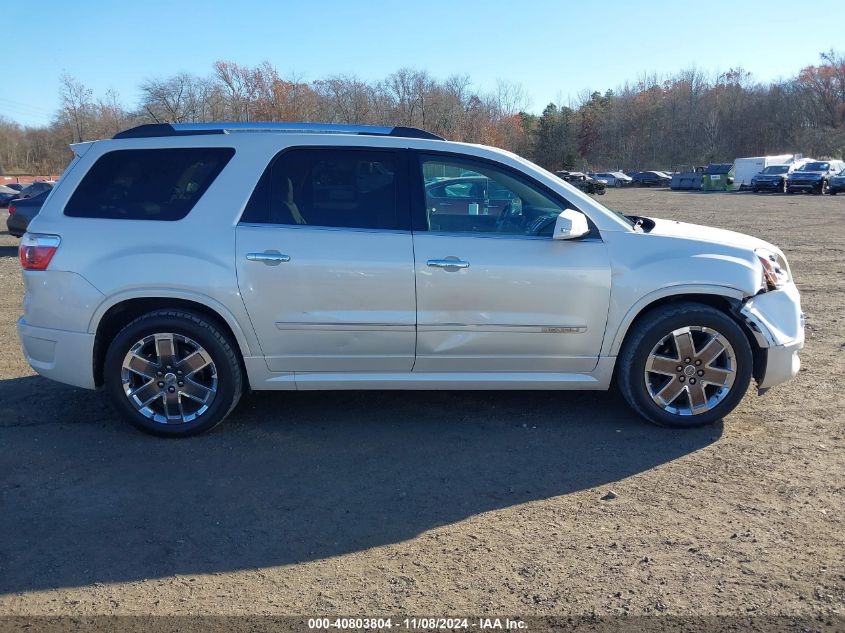 2012 GMC Acadia Denali VIN: 1GKKVTED4CJ322036 Lot: 40803804