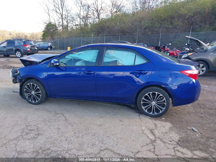 2015 TOYOTA COROLLA S PREMIUM - 2T1BURHE2FC262473