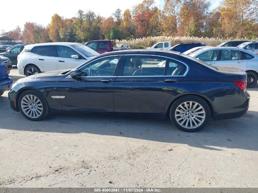 2013 BMW 740Li VIN: WBAYE4C55DDW22561 Lot: 40803841