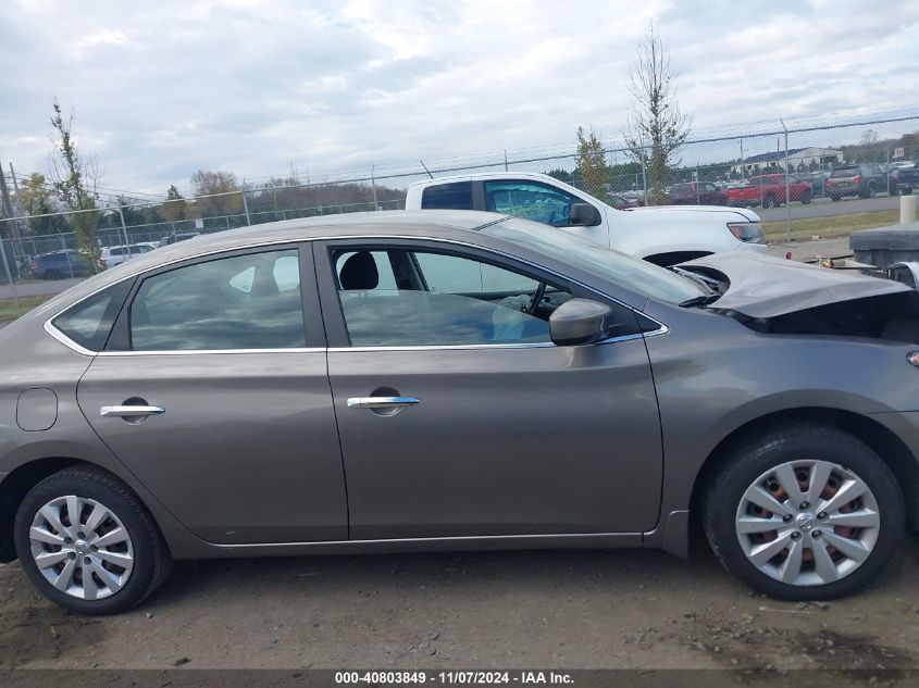 2015 Nissan Sentra Sv VIN: 3N1AB7AP8FL680182 Lot: 40803849