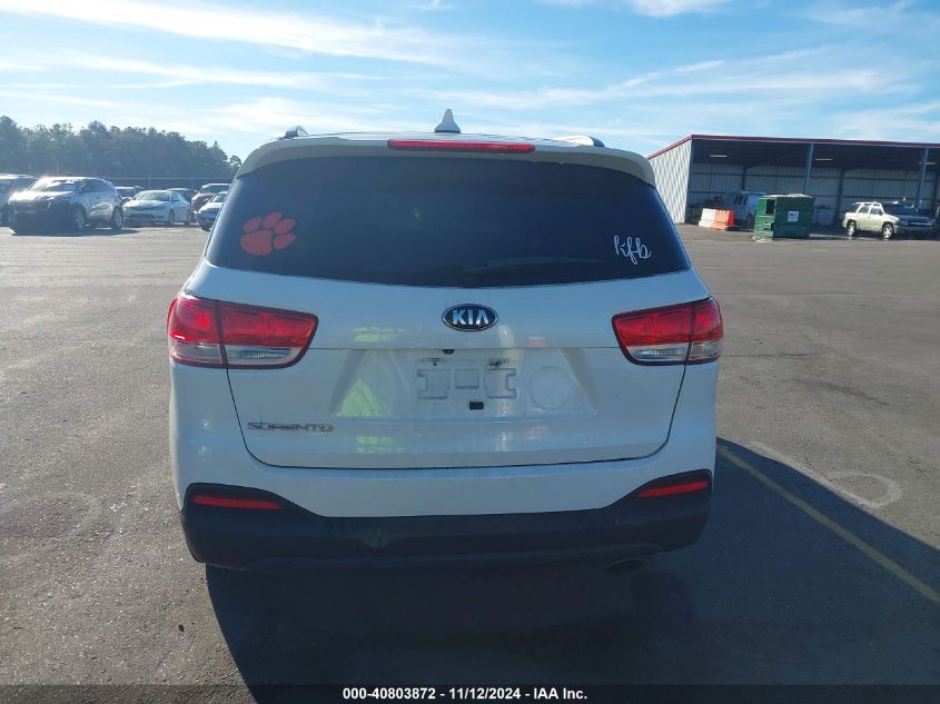 2018 KIA SORENTO 2.4L LX - 5XYPG4A30JG395061