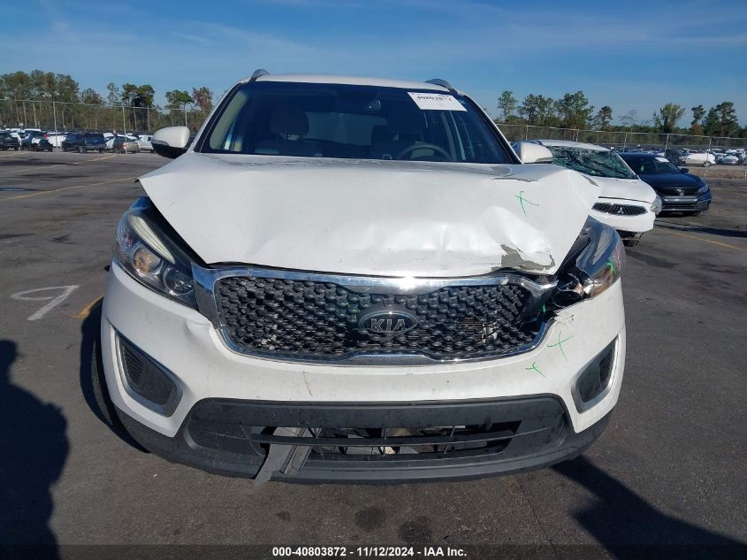 2018 Kia Sorento 2.4L Lx VIN: 5XYPG4A30JG395061 Lot: 40803872