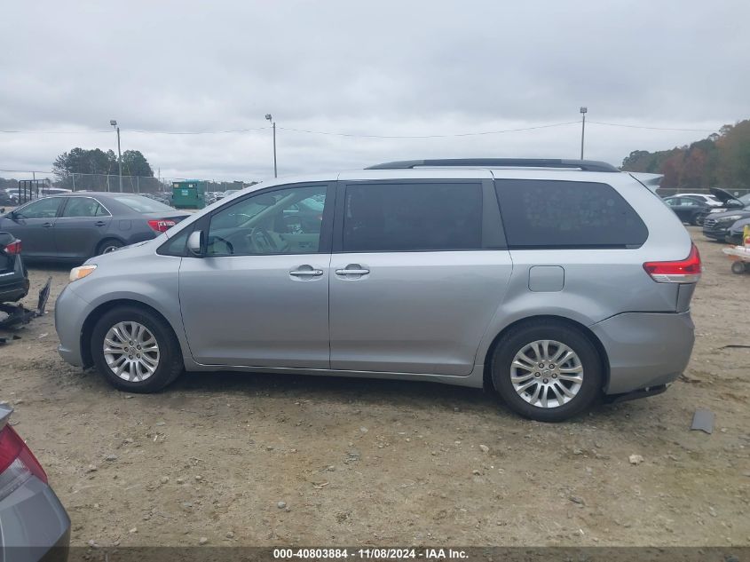 2011 Toyota Sienna Xle/Limited VIN: 5TDYK3DC1BS150699 Lot: 40803884