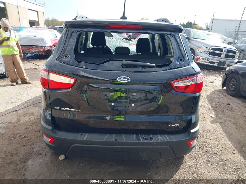 2020 Ford Ecosport Se VIN: MAJ6S3GL5LC365661 Lot: 40803891