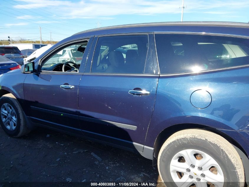 2017 Chevrolet Traverse Ls VIN: 1GNKRFKD0HJ137101 Lot: 40803893