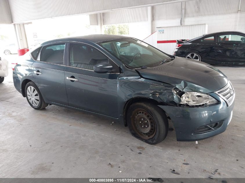 2015 Nissan Sentra Sv VIN: 3N1AB7AP4FY213702 Lot: 40803895