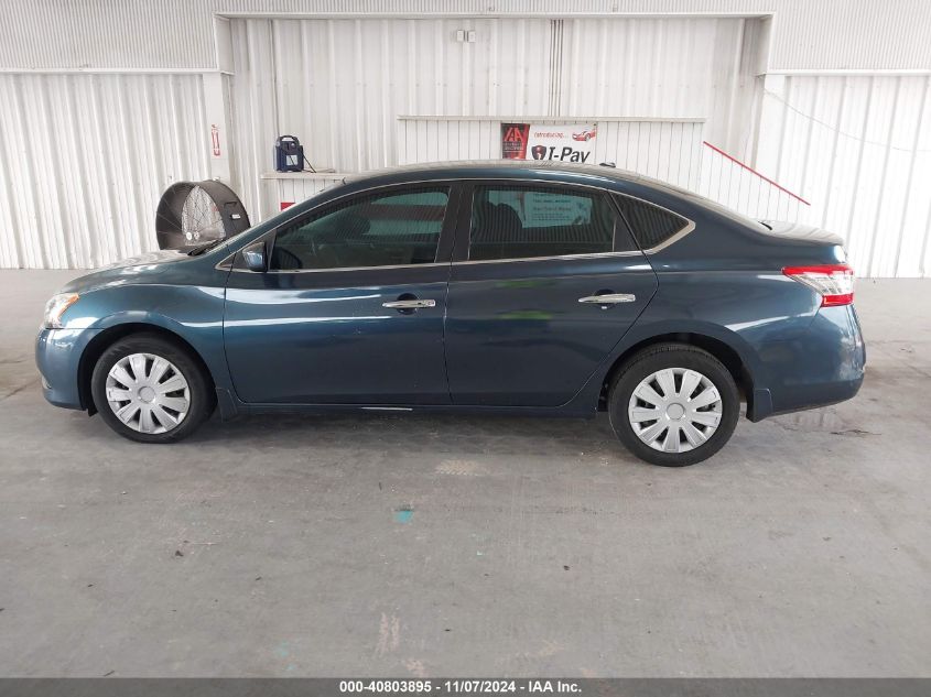 2015 Nissan Sentra Sv VIN: 3N1AB7AP4FY213702 Lot: 40803895