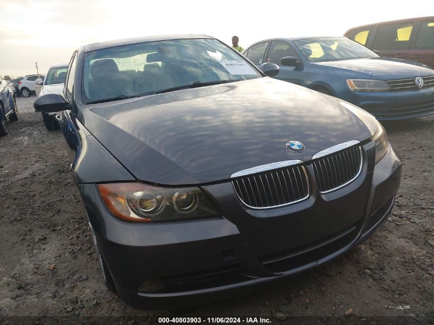 2006 BMW 325I VIN: WBAVB17526NK40893 Lot: 40803903