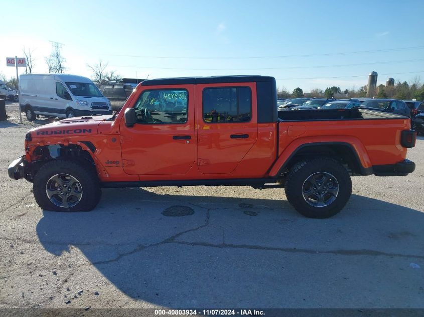 2023 Jeep Gladiator Rubicon 4X4 VIN: 1C6JJTBG4PL581421 Lot: 40803934