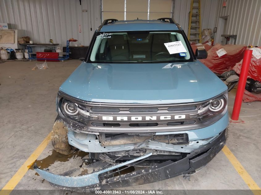 2021 Ford Bronco Sport Big Bend VIN: 3FMCR9B63MRB21907 Lot: 40803943