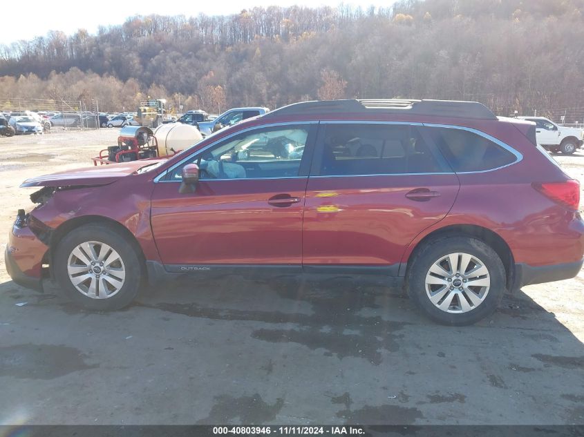 2015 Subaru Outback 2.5I Premium VIN: 4S4BSBFC3F3283206 Lot: 40803946