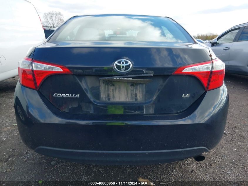 2014 Toyota Corolla Le VIN: 2T1BURHE7EC032779 Lot: 40803958