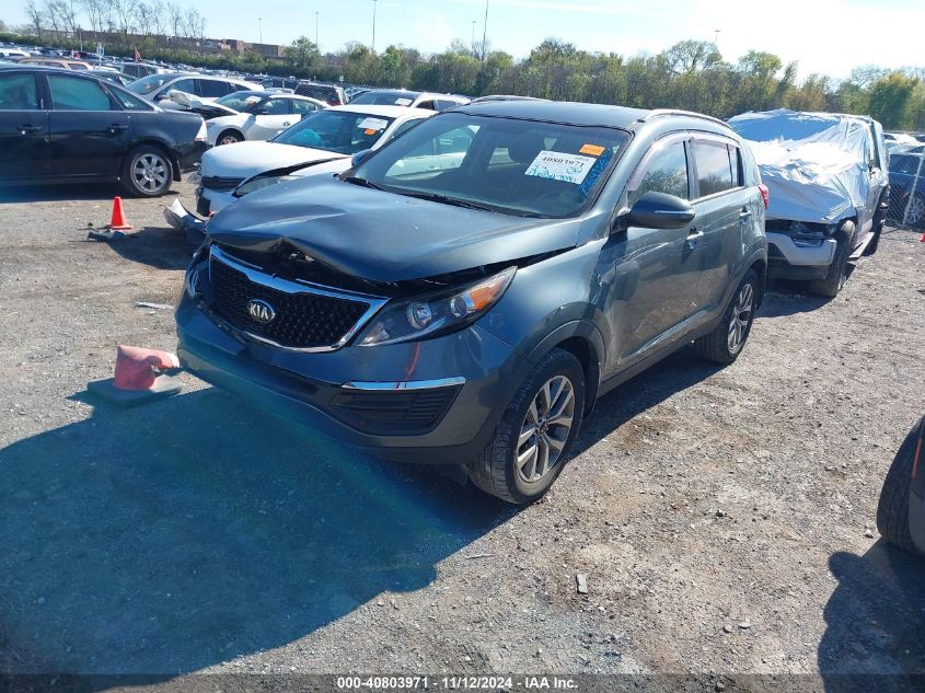 2014 Kia Sportage Lx VIN: KNDPB3AC7E7564956 Lot: 40803971